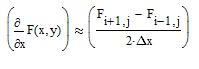 derivata approssimata di una funzione rispetto a x.jpg